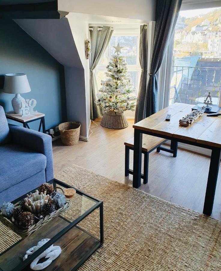 Looe With A View - Entire Apartment With Free Allocated Parking Kültér fotó
